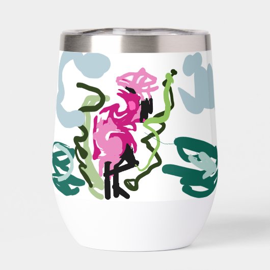 Pink flamingo set (背面)