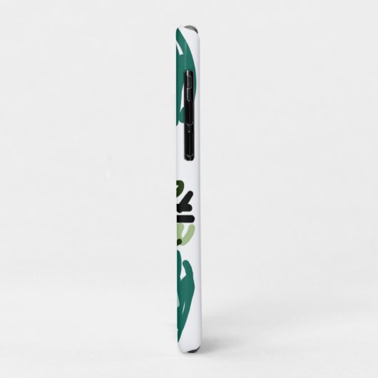 Pink flamingo set Case-Mate iPhoneケース (裏面/左)