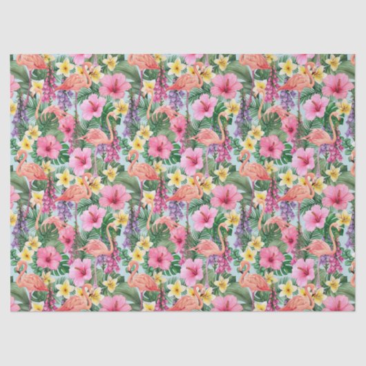 Pink Flamingos  薄葉紙 (正面)