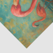 Pink Flamingos – Tropical Coastal Decoupage 薄葉紙 (詳細)