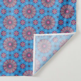 Pink Floral Art タペストリー