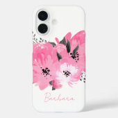Pink Floral Case-Mate iPhoneケース (裏面)