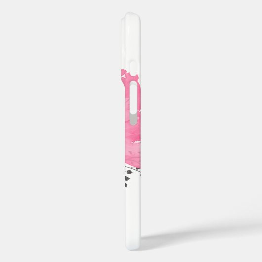 Pink Floral Case-Mate iPhoneケース (裏面 / 左)