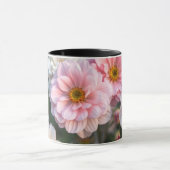 Pink Floral Coffee Cup マグカップ (中央)