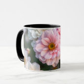 Pink Floral Coffee Cup マグカップ (正面左)