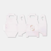 Pink Floral Communion  フェイバーボックス (折り畳みなし)