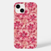 Pink Floral Coquette Case-Mate iPhoneケース (裏面)