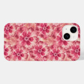 Pink Floral Coquette Case-Mate iPhoneケース (裏面 (横))