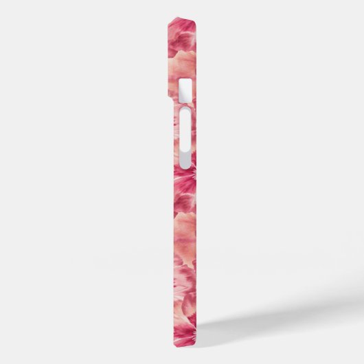 Pink Floral Coquette Case-Mate iPhoneケース (裏面 / 左)