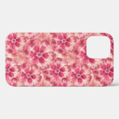 Pink Floral Coquette Case-Mate iPhoneケース (裏面 (横))