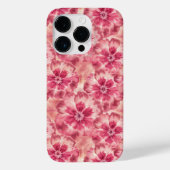 Pink Floral Coquette Case-Mate iPhoneケース (裏面)