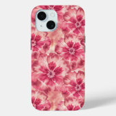 Pink Floral Coquette Case-Mate iPhoneケース (裏面)