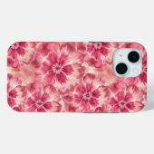 Pink Floral Coquette Case-Mate iPhoneケース (裏面 (横))