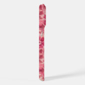 Pink Floral Coquette iPhoneケース (右側面)