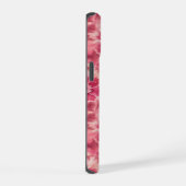 Pink Floral Coquette iPhone 15ケース (右側面)
