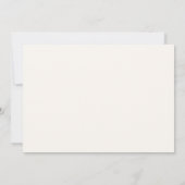 Pink Floral Fairy First Birthday Photo Invitation 招待状 (裏面)