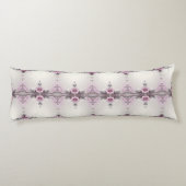 Pink Floral Frame Body Pillow ボディピロー (裏面)