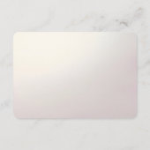 Pink Floral Frame Detail エンクロージャーカード (裏面)