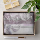 Pink Floral Frame Tissue Paper 薄葉紙 (ギフト)