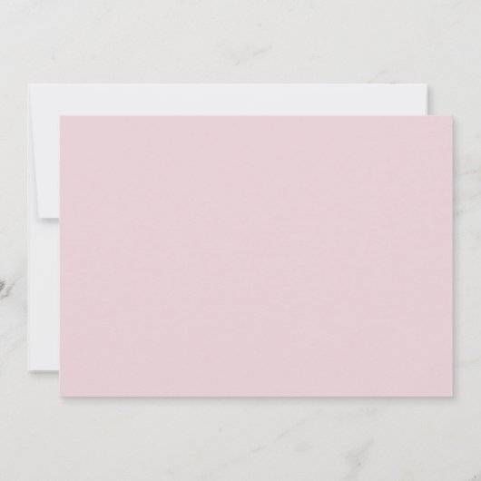 Pink Floral Garland Initial Baby Newborn Name (裏面)