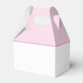 Pink Floral Graduation  フェイバーボックス (裏面サイド)