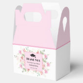 Pink Floral Graduation  フェイバーボックス (オープン)