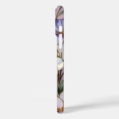 Pink Floral iPhone Case Stained Glass Elegant Case-Mate iPhoneケース (裏面 / 左)