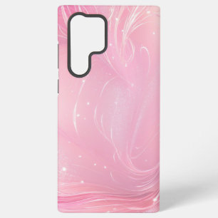 Pink Floral Marble Phone Case Samsung Galaxy S22 Ultraケース