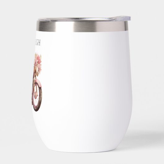 Pink Floral Motorcycle   (左面)