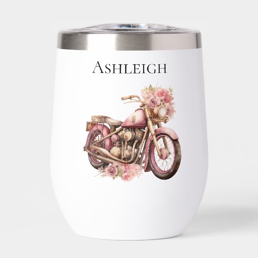 Pink Floral Motorcycle   (正面)