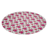 Pink Floral Pattern Design-29500 カッティングボード (角)
