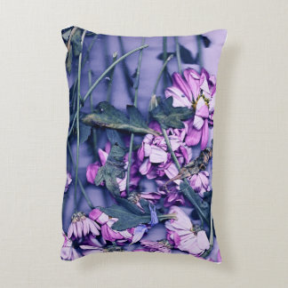 Pink Floral Pillow アクセントクッション