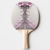 Pink Floral Ping Pong Paddle 卓球ラケット (裏面)