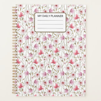PINK FLORAL PLANNER プランナー手帳