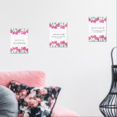 Pink Floral Ramadan Wall Art – Dua Set  (リビング)