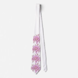 PINK FLORAL Tie ネクタイ