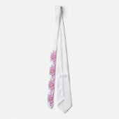 PINK FLORAL Tie ネクタイ (裏面)