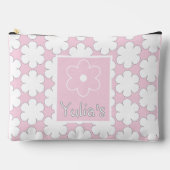 Pink Flower  アクセサリーポーチ (正面)