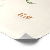  Pink Flower ポスター (角)