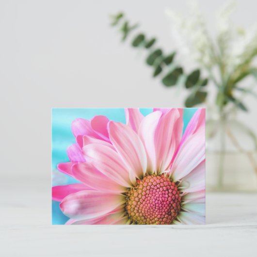 Pink flower ポストカード (スタンド正面)