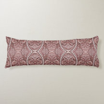 Pink Flower Body Pillow