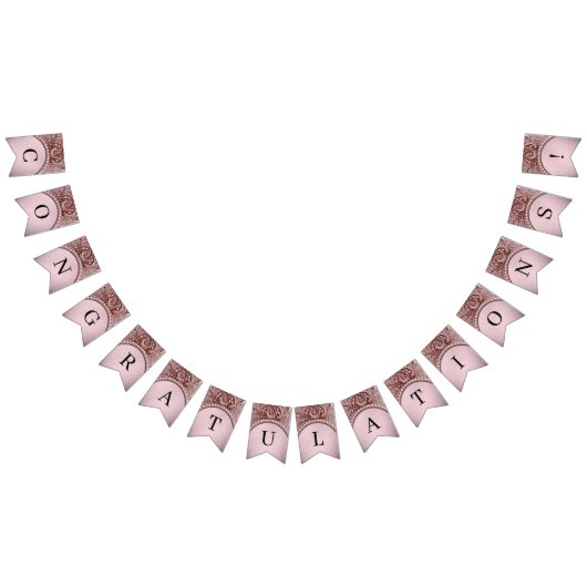 Pink Flower Bunting Flag バンティングフラッグ (全)