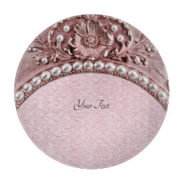 Pink Flower Cutting Board カッティングボード