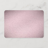 Pink Flower Detail エンクロージャーカード (裏面)