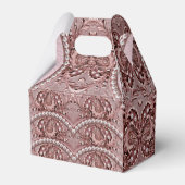 Pink Flower Favor Box フェイバーボックス (裏面サイド)