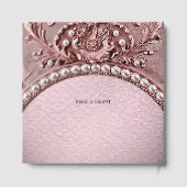 Pink Flower Guest Book ゲストブック (裏面)