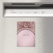 Pink Flower Magnet マグネット (インサイチュ (食洗機))