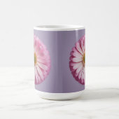 Pink Flower Meditation Classic White Mug コーヒーマグカップ (中央)