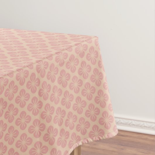 Pink Flower Pattern Tablecloth テーブルクロス (インサイチュ)