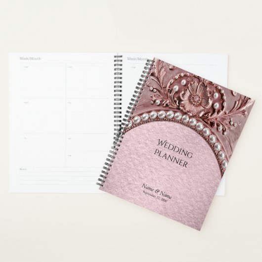 Pink Flower Planner プランナー手帳 (ディスプレー)